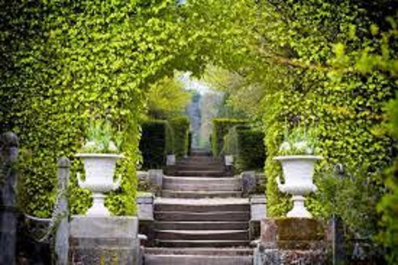 Великолепные сады и парк Биддульф Грейндж Гарден, Англия